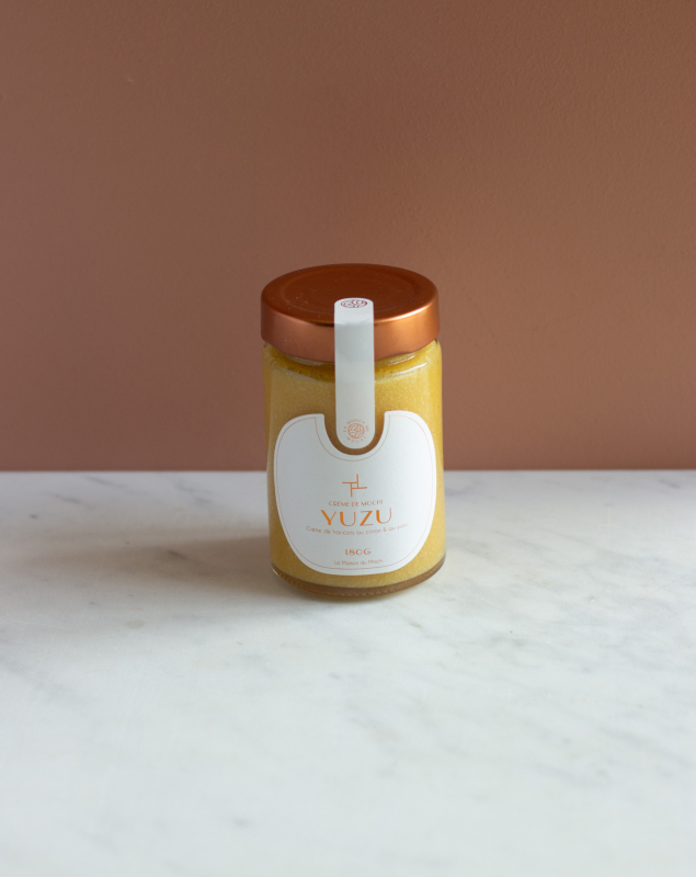 Yuzu-citron, crème de mochi