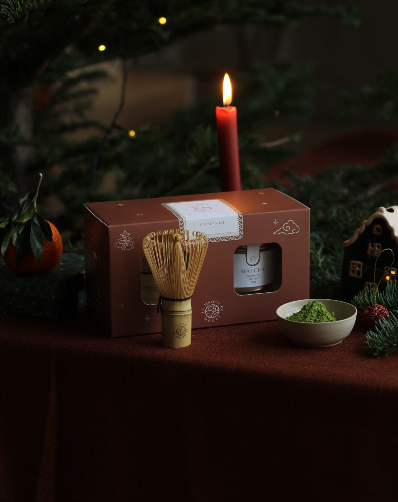 Coffret Omiyague "matcha & chasen" - Box janvier